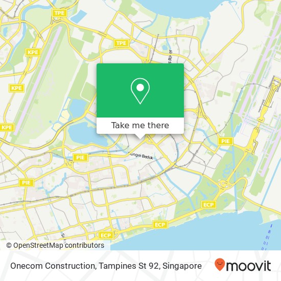 Onecom Construction, Tampines St 92地图