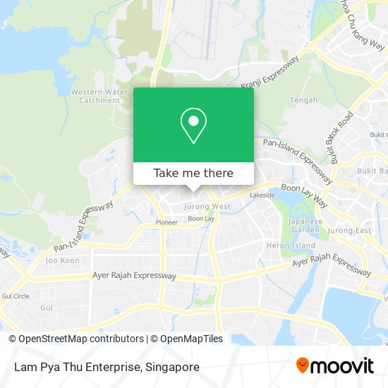 Lam Pya Thu Enterprise map