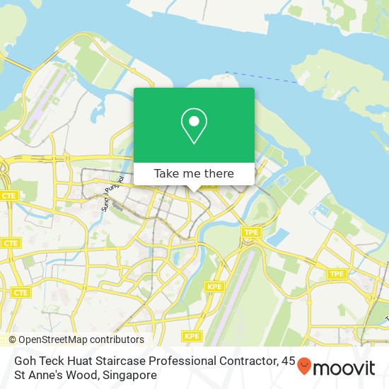 Goh Teck Huat Staircase Professional Contractor, 45 St Anne's Wood map