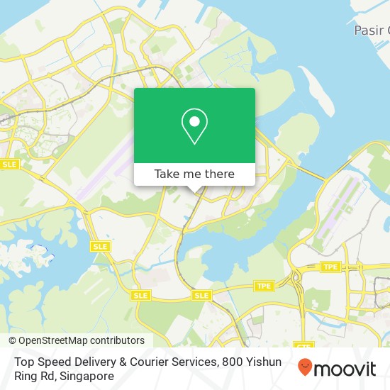 Top Speed Delivery & Courier Services, 800 Yishun Ring Rd map