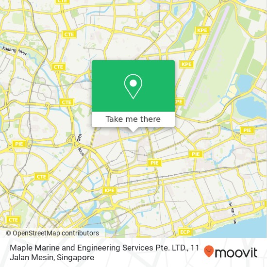 Maple Marine and Engineering Services Pte. LTD., 11 Jalan Mesin map