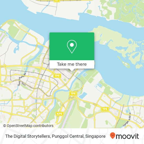 The Digital Storytellers, Punggol Central地图