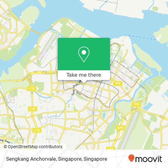 Sengkang Anchorvale, Singapore map