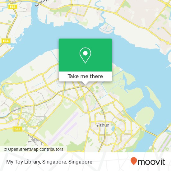 My Toy Library, Singapore map