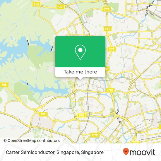 Carter Semiconductor, Singapore map