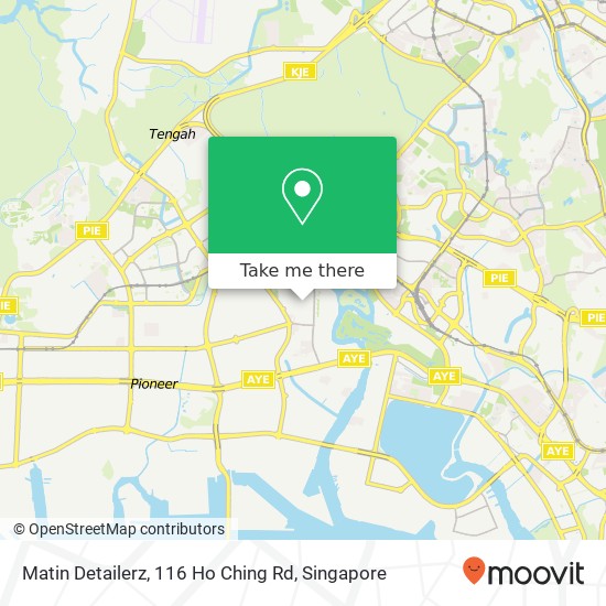Matin Detailerz, 116 Ho Ching Rd地图