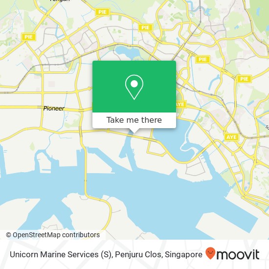 Unicorn Marine Services (S), Penjuru Clos map