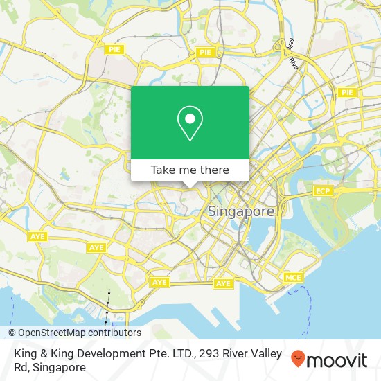 King & King Development Pte. LTD., 293 River Valley Rd map