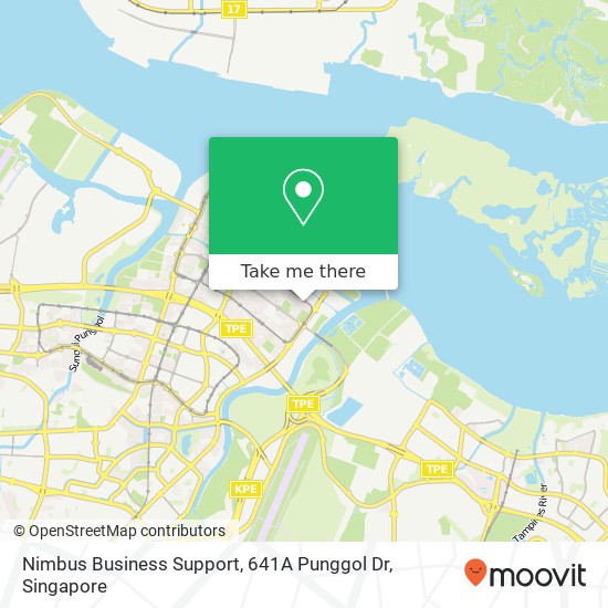 Nimbus Business Support, 641A Punggol Dr地图