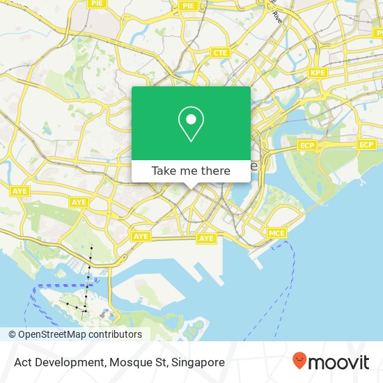 Act Development, Mosque St map