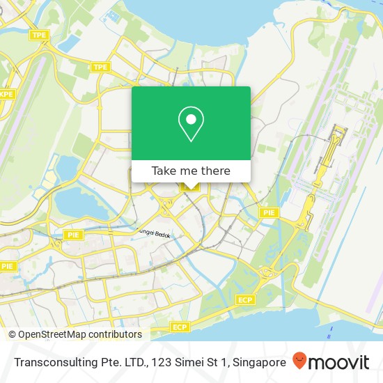 Transconsulting Pte. LTD., 123 Simei St 1 map