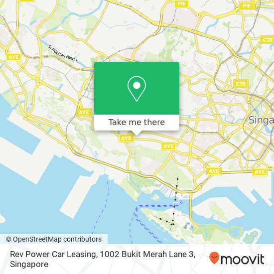 Rev Power Car Leasing, 1002 Bukit Merah Lane 3地图