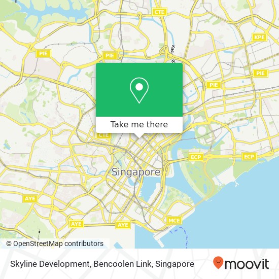 Skyline Development, Bencoolen Link map