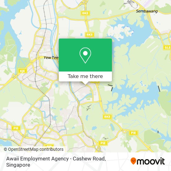 Awaii Employment Agency - Cashew Road地图