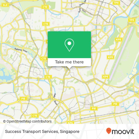 Success Transport Services map