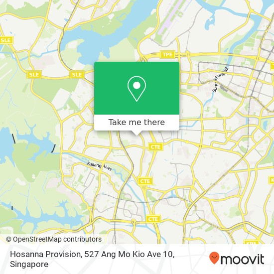 Hosanna Provision, 527 Ang Mo Kio Ave 10 map