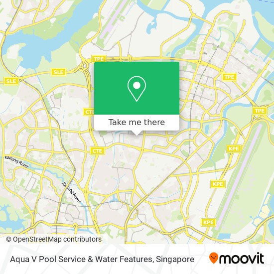 Aqua V Pool Service & Water Features map