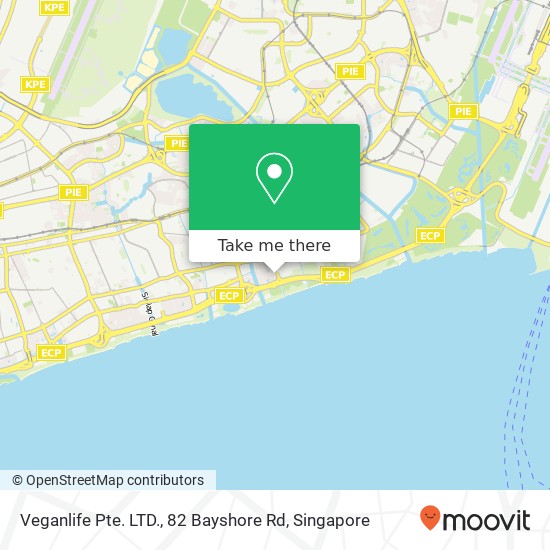 Veganlife Pte. LTD., 82 Bayshore Rd map