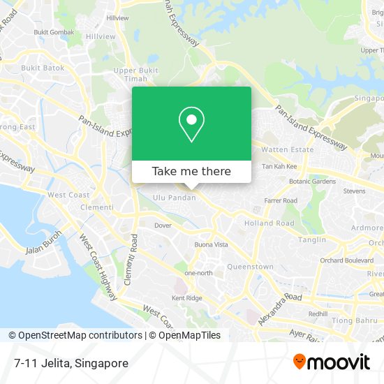 7-11 Jelita map
