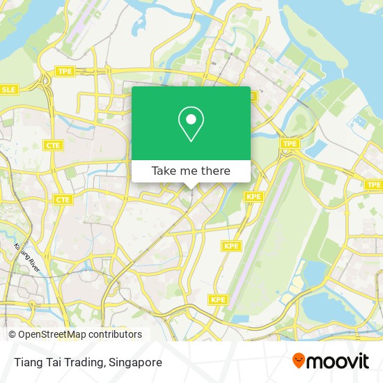 Tiang Tai Trading map