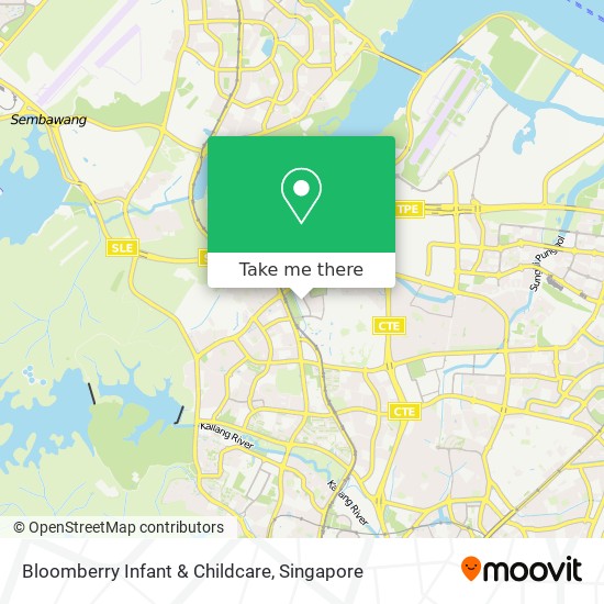 Bloomberry Infant & Childcare map