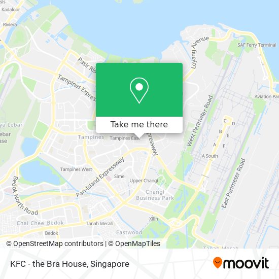 KFC - the Bra House map