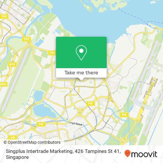 Singplus Intertrade Marketing, 426 Tampines St 41 map