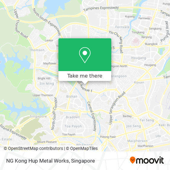 NG Kong Hup Metal Works map