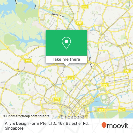 Ally & Design Form Pte. LTD., 467 Balestier Rd map