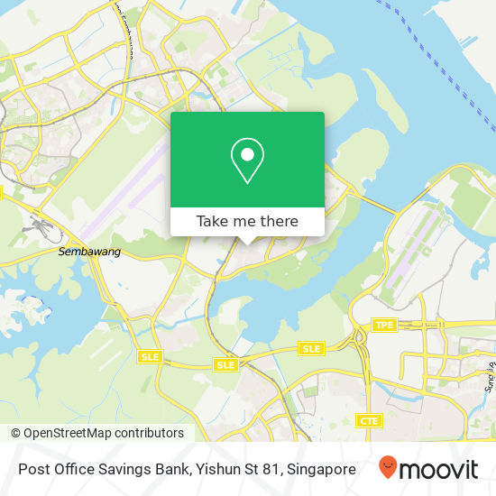Post Office Savings Bank, Yishun St 81 map