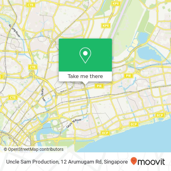 Uncle Sam Production, 12 Arumugam Rd地图