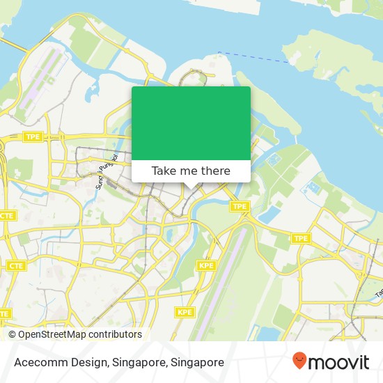 Acecomm Design, Singapore map