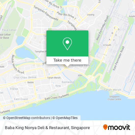 Baba King Nonya Deli & Restaurant map