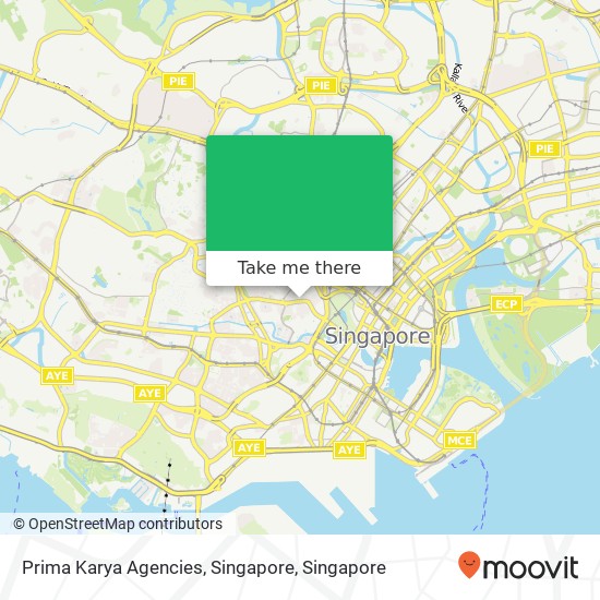 Prima Karya Agencies, Singapore地图