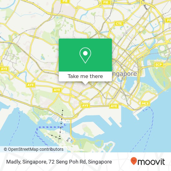 Madly, Singapore, 72 Seng Poh Rd map