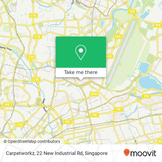 Carpetworkz, 22 New Industrial Rd地图