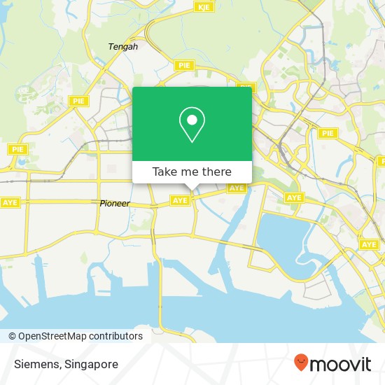 Siemens, Singapore map