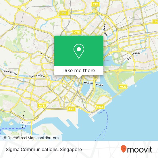 Sigma Communications map