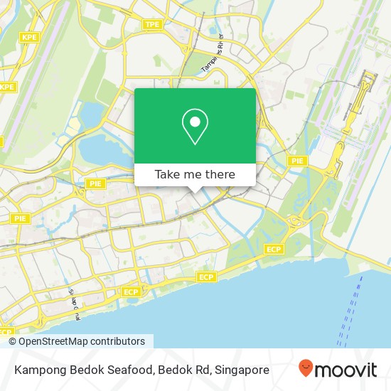 Kampong Bedok Seafood, Bedok Rd map