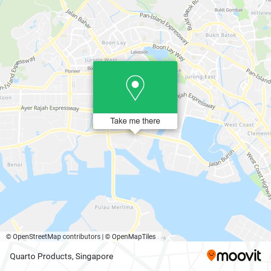 Quarto Products map