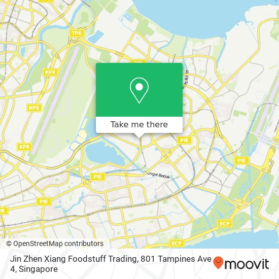 Jin Zhen Xiang Foodstuff Trading, 801 Tampines Ave 4 map