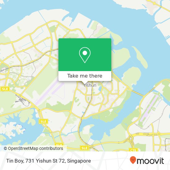 Tin Boy, 731 Yishun St 72地图