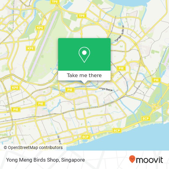 Yong Meng Birds Shop, Bedok Reservoir Rd地图