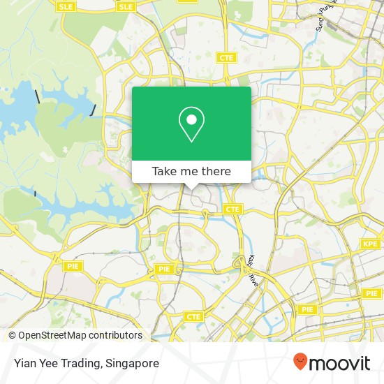 Yian Yee Trading, Bishan St 13地图