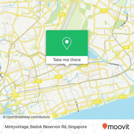 Mintyvintage, Bedok Reservoir Rd map