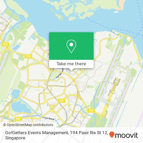 Go!Getters Events Management, 194 Pasir Ris St 12 map