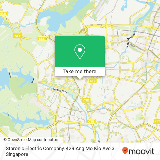 Staronic Electric Company, 429 Ang Mo Kio Ave 3地图