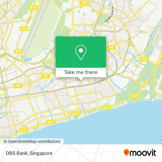 DBS Bank map