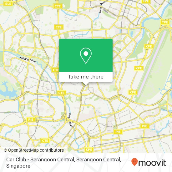 Car Club - Serangoon Central, Serangoon Central map