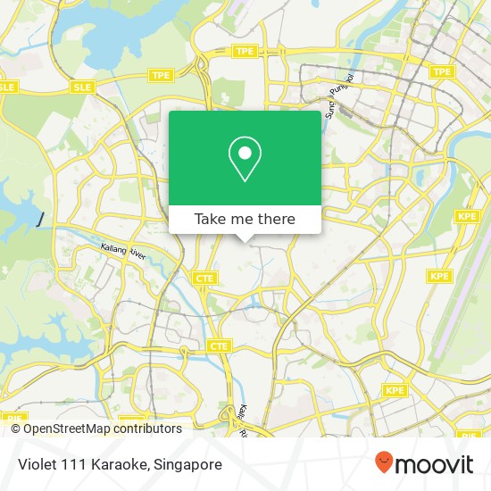 Violet 111 Karaoke map